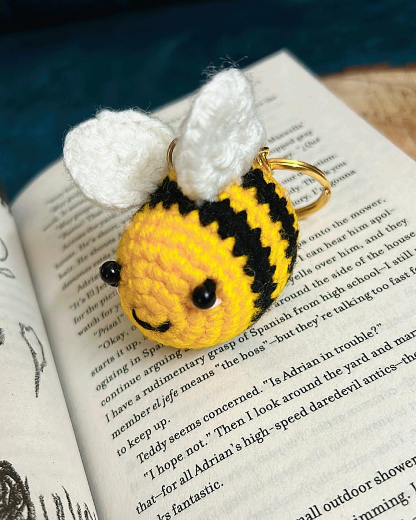 Bee Keychain
