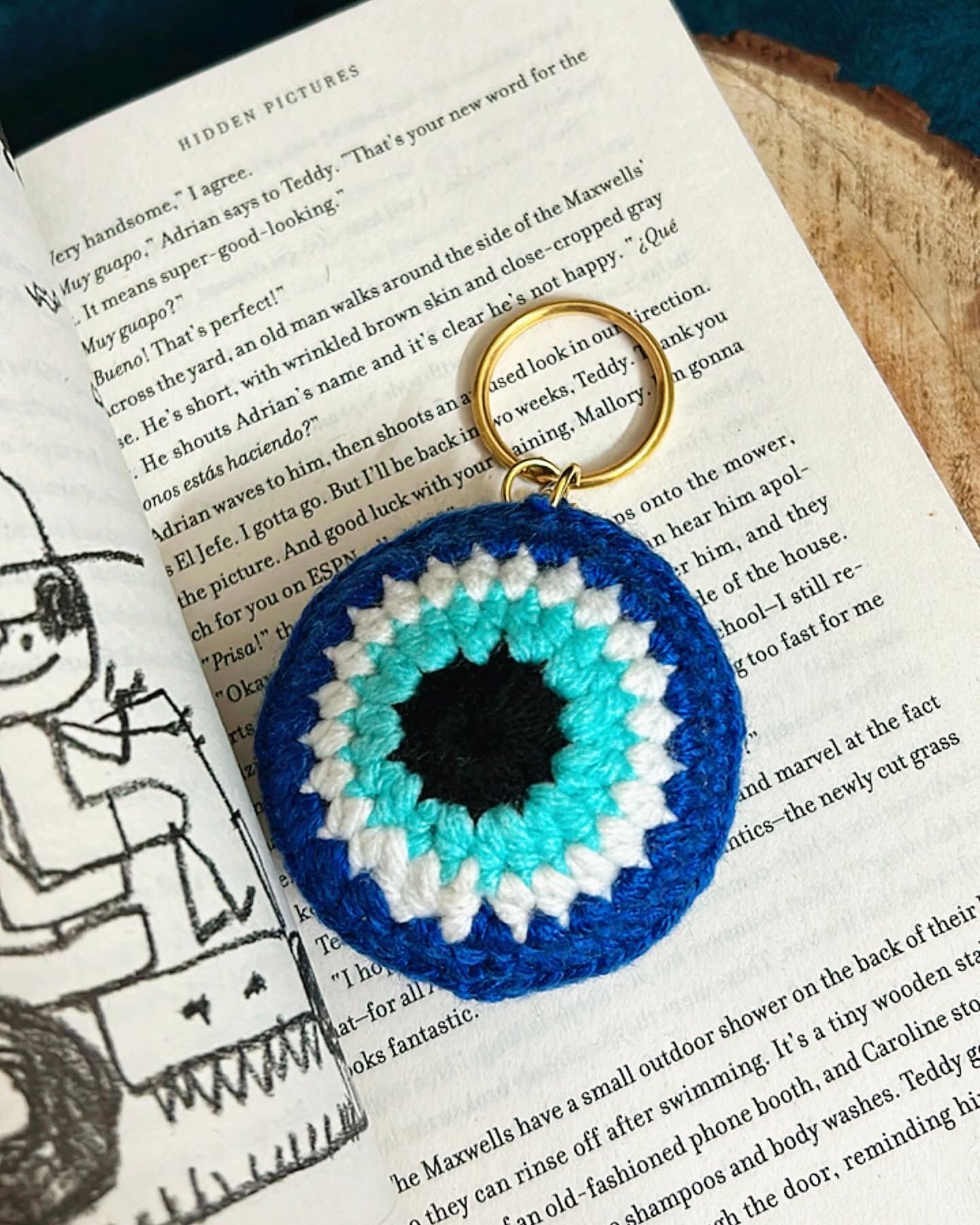 Evil Eye Keychain