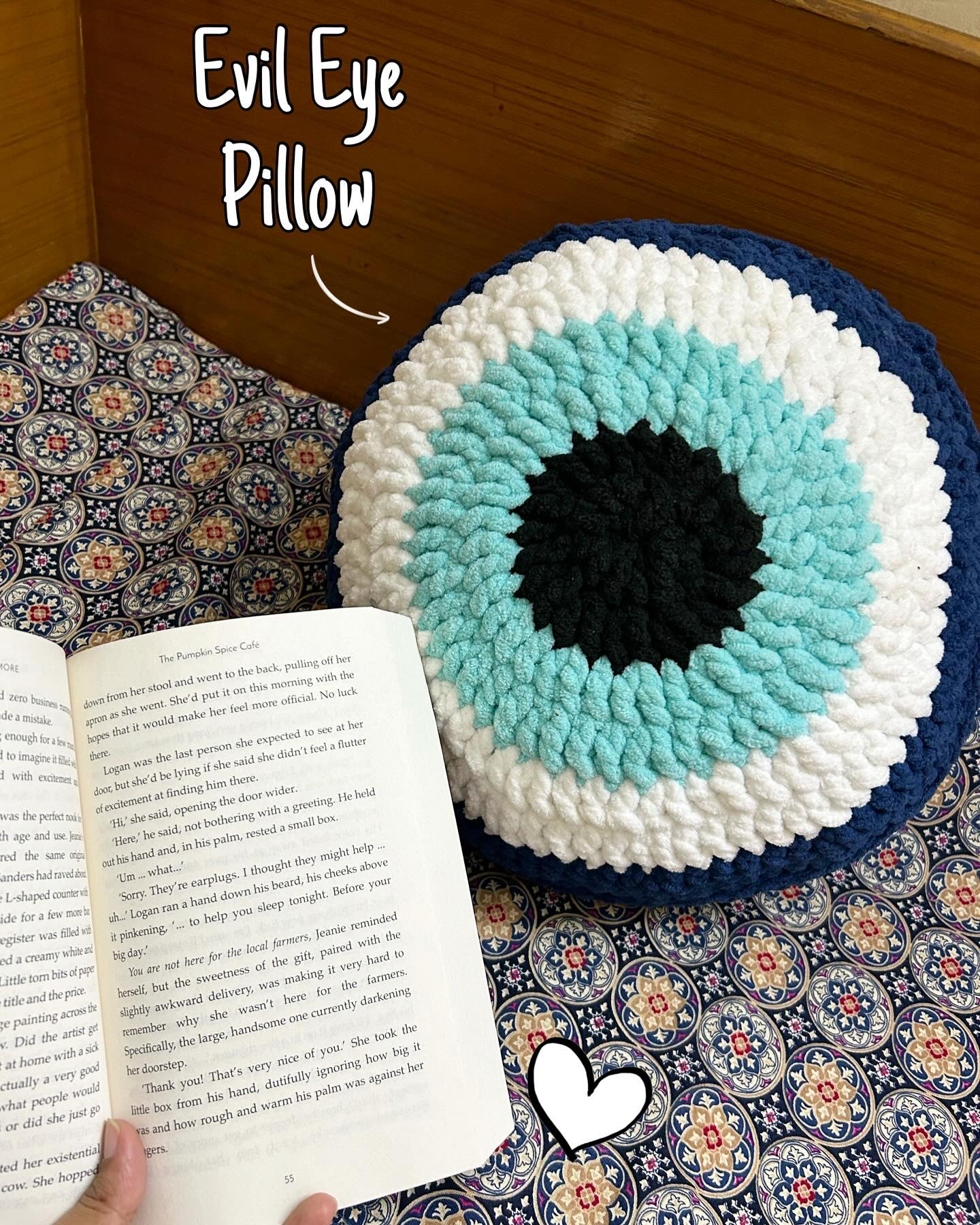 Evil Eye Pillow