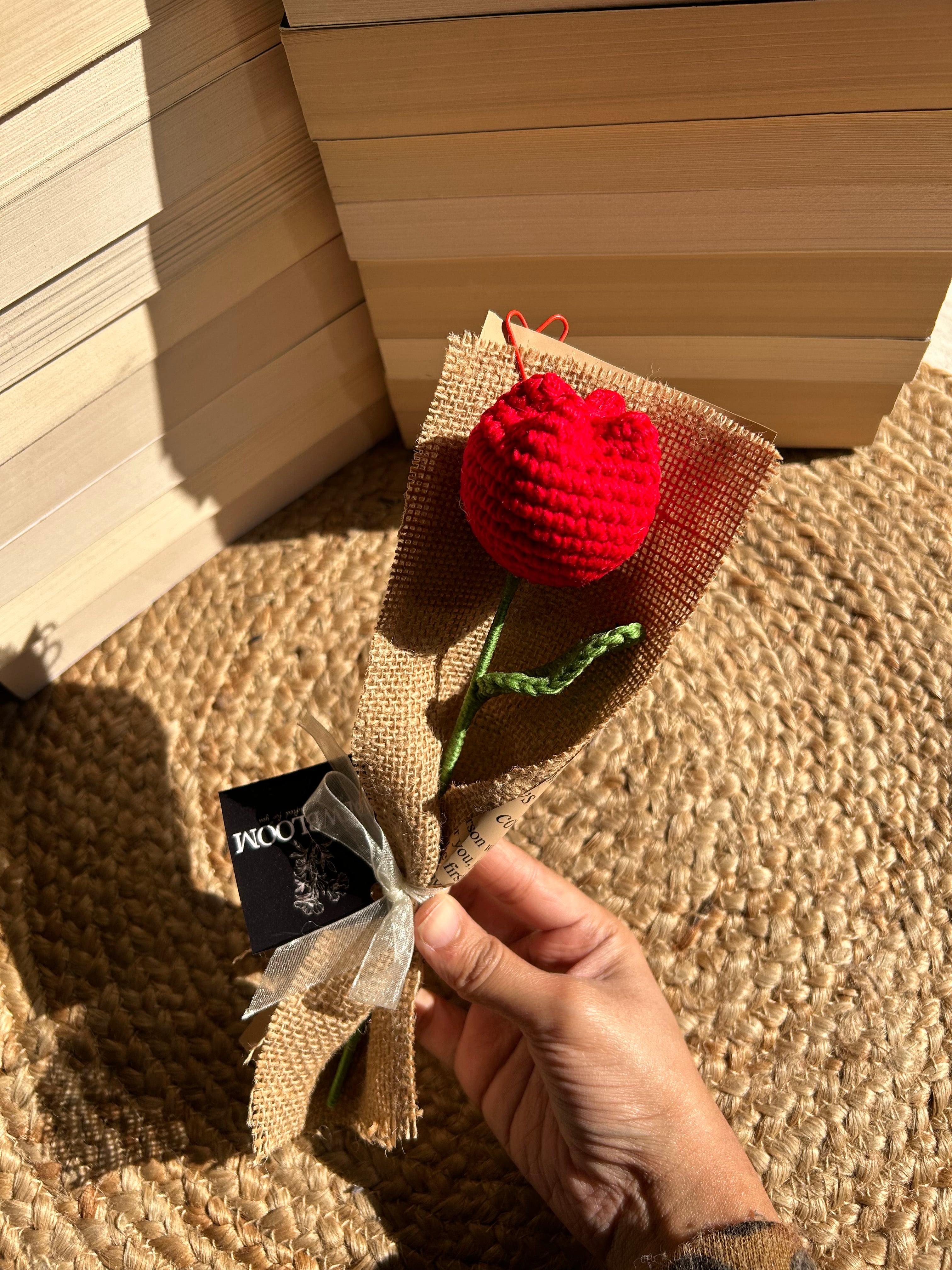 Single Tulip Bouquet