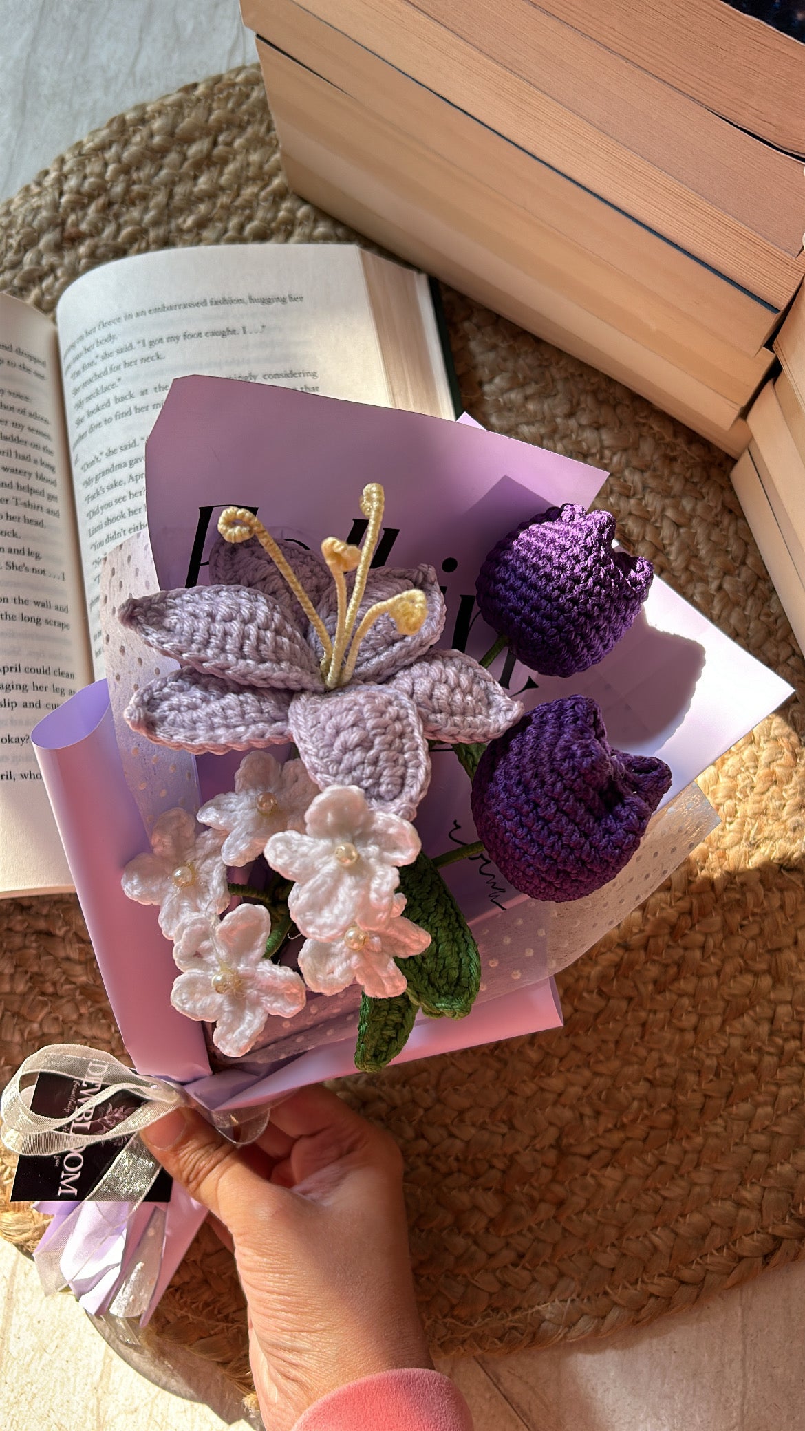 Purple Heart Bouquet