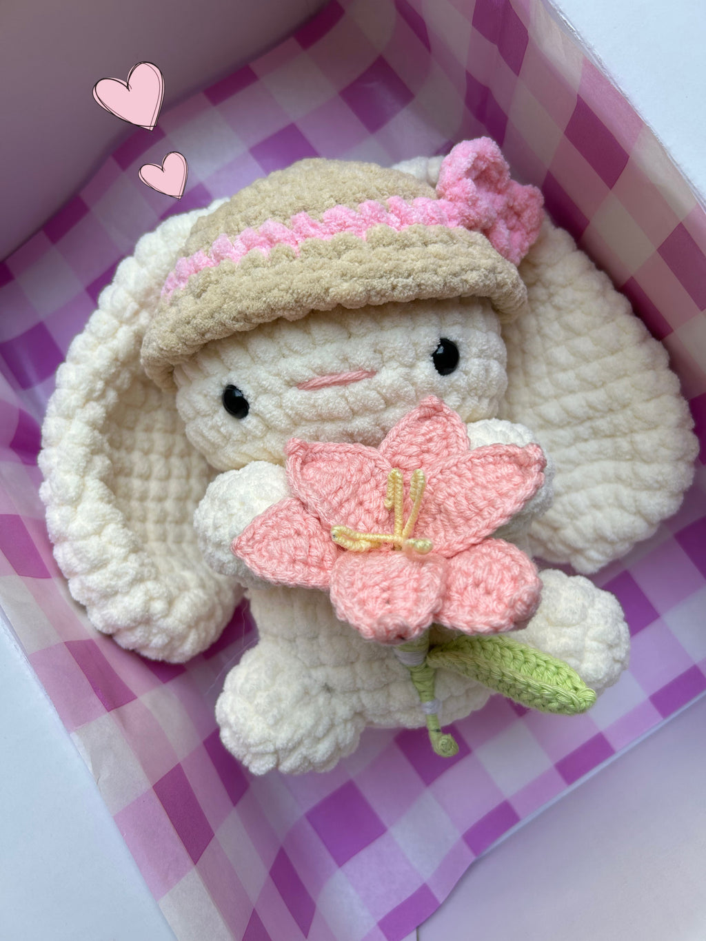Bunny with lily