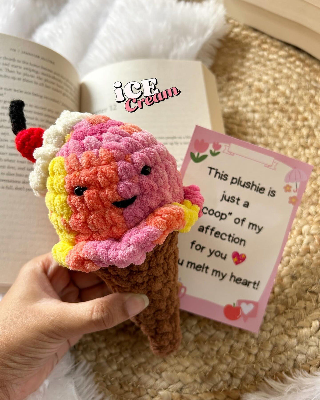Ice Cream Plushie