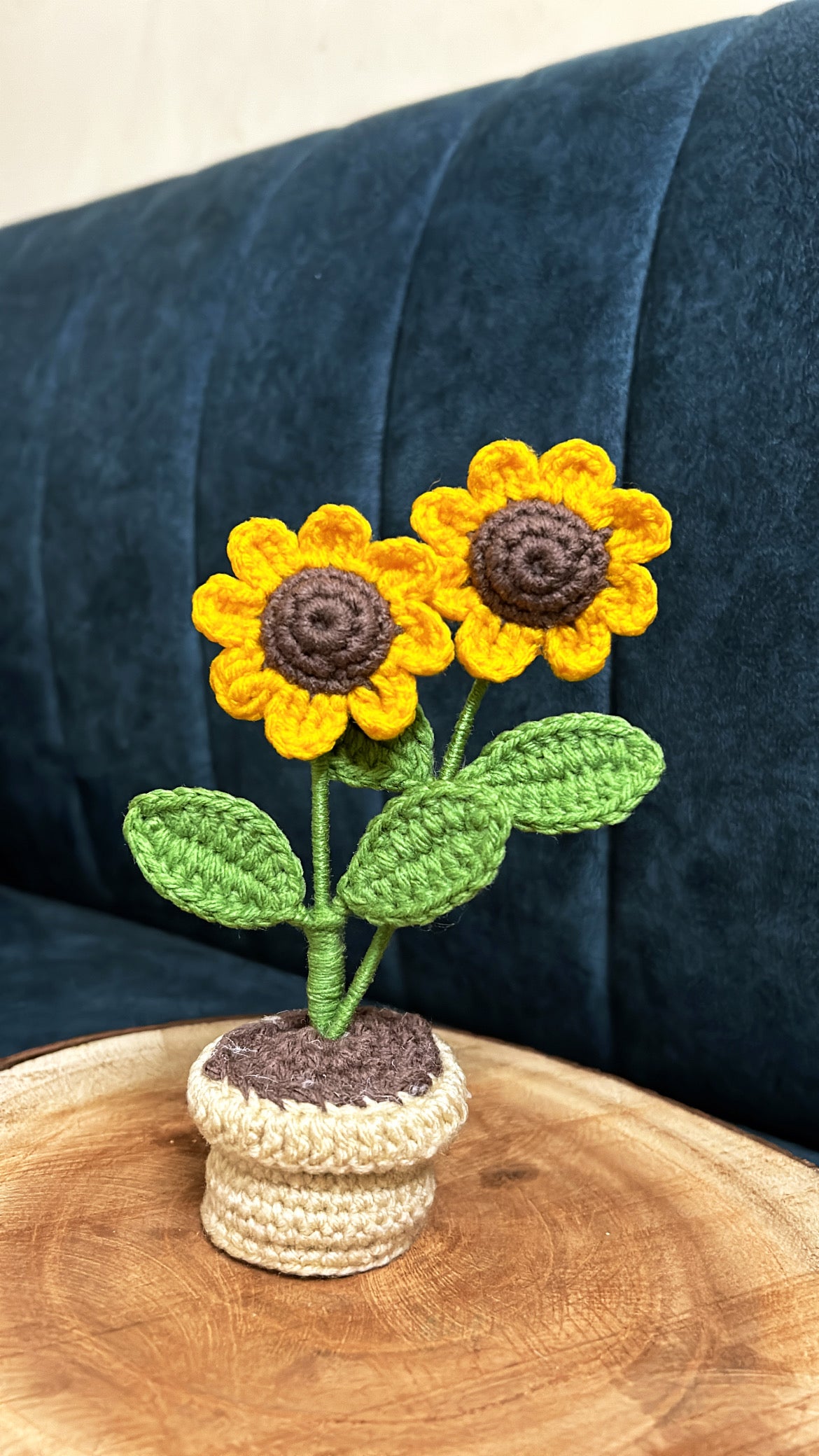 2 Sunflower Mini Pot