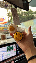 Bee Daisy Car Charm