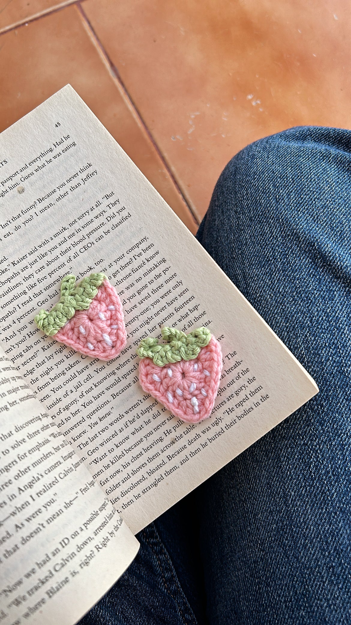 Strawberry Hair Clips (2)
