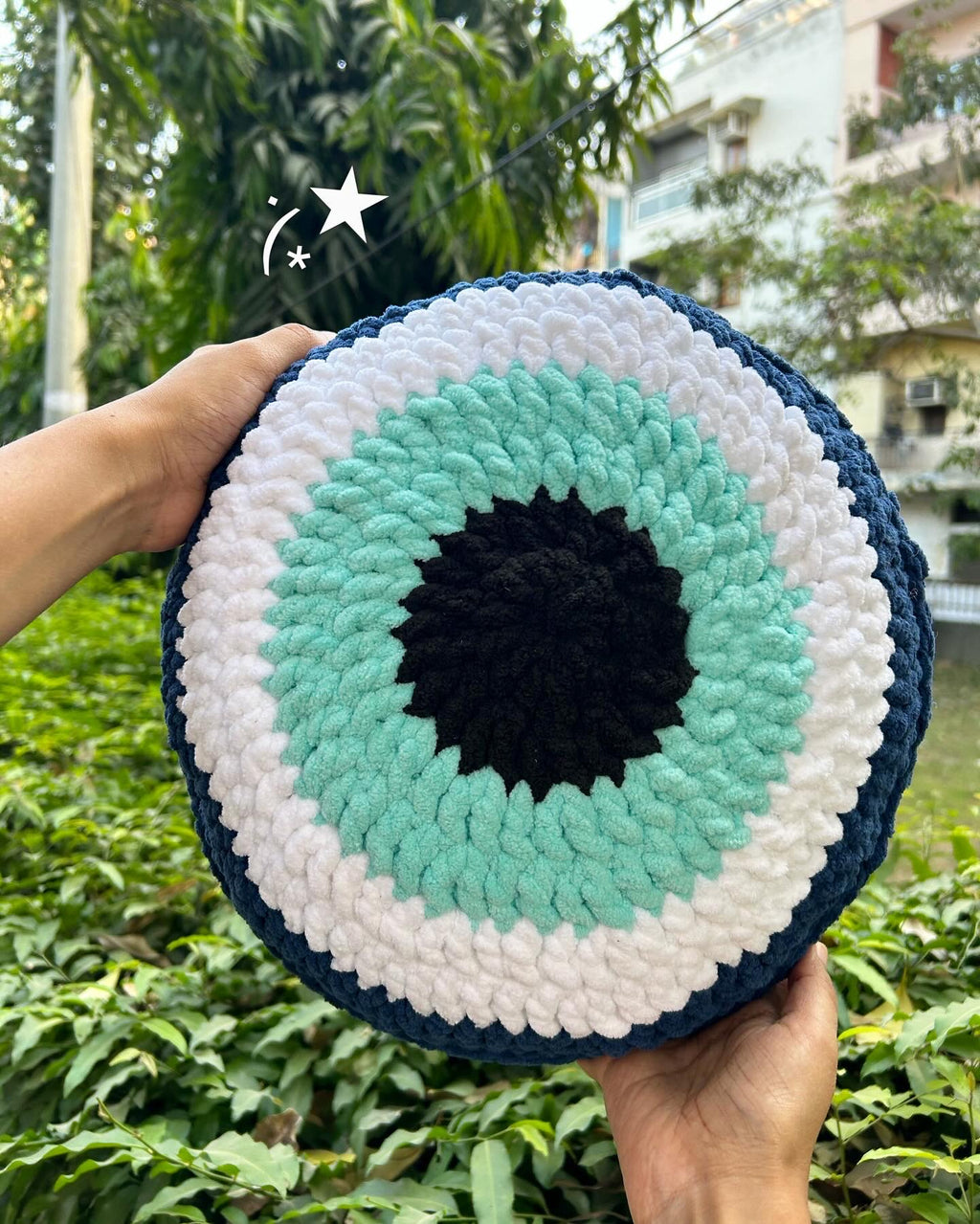 Evil Eye Pillow