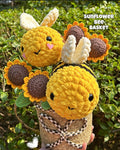 Sunflower Bee Basket