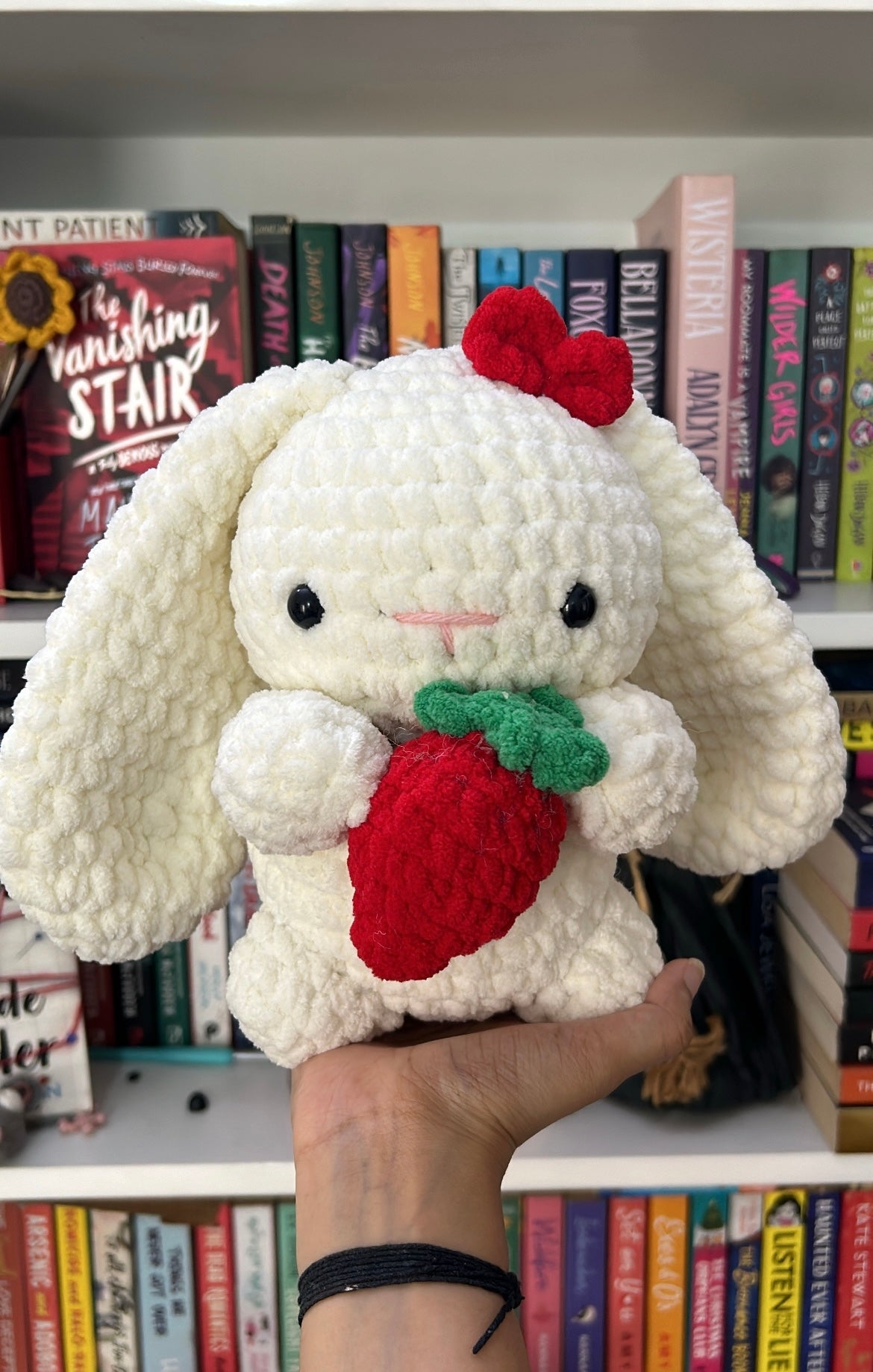 Strawberry Bow Bunny