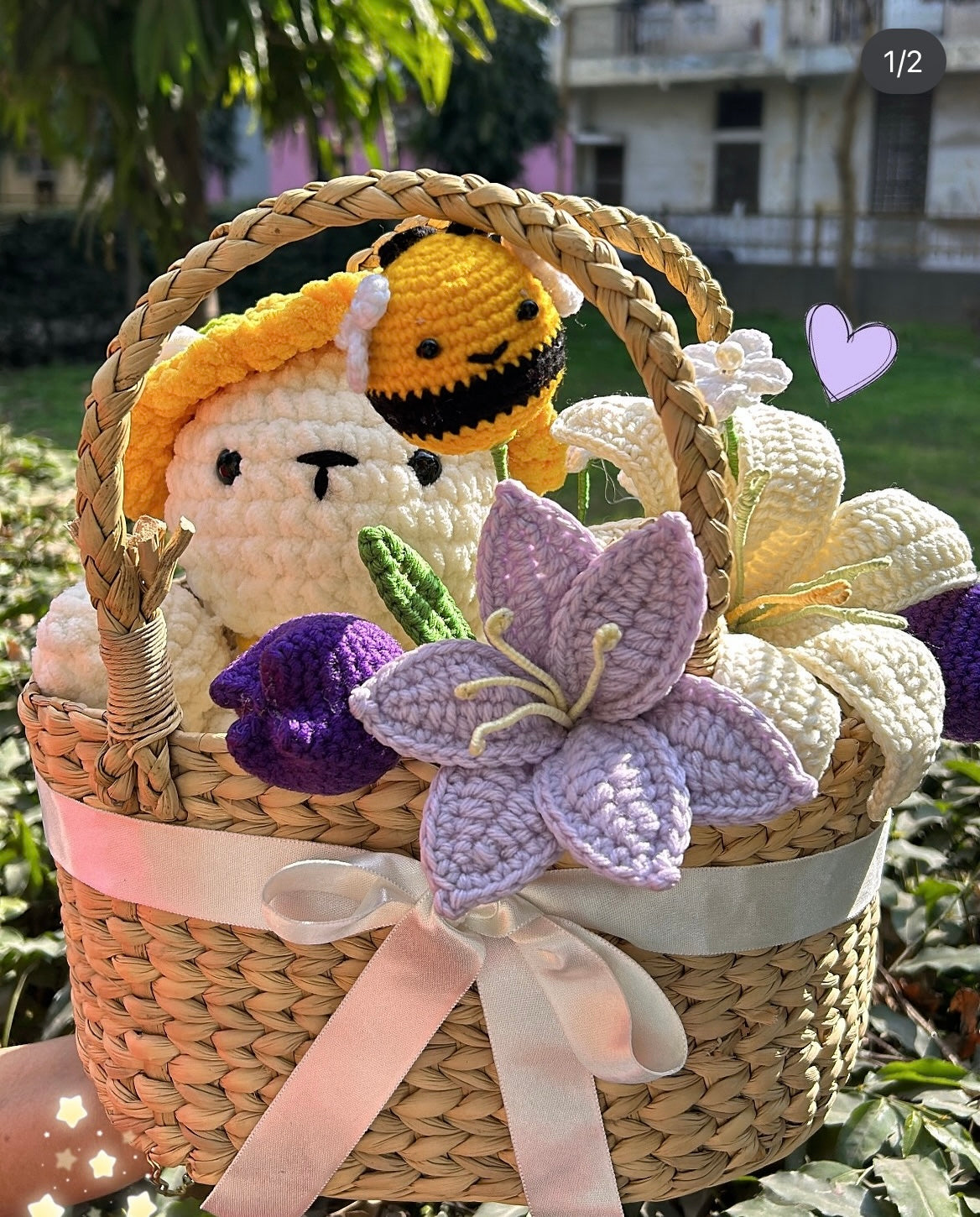 Fluffy Flora Basket