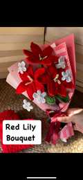 Red Lily Bouquet