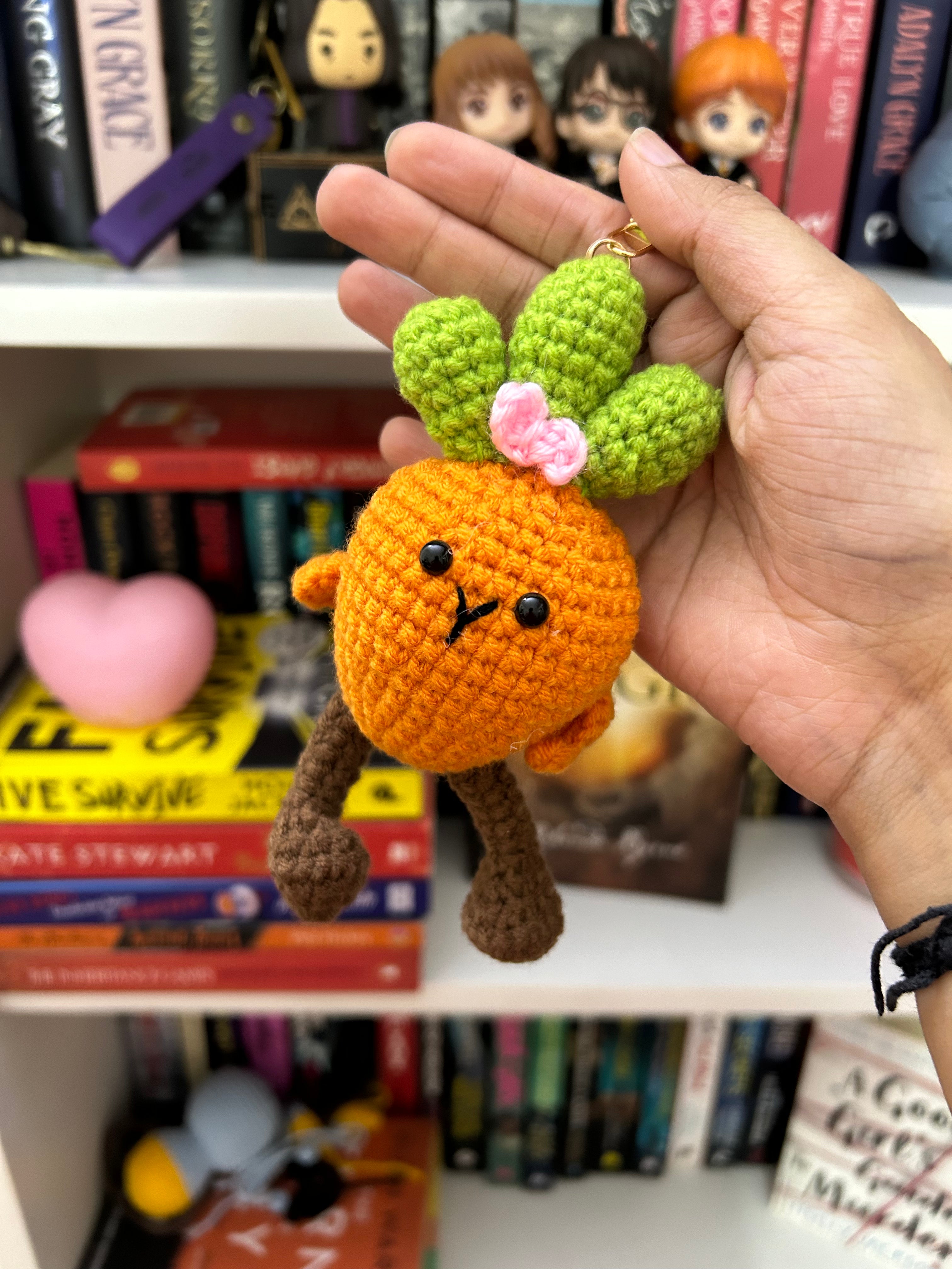 Carrot Keychain