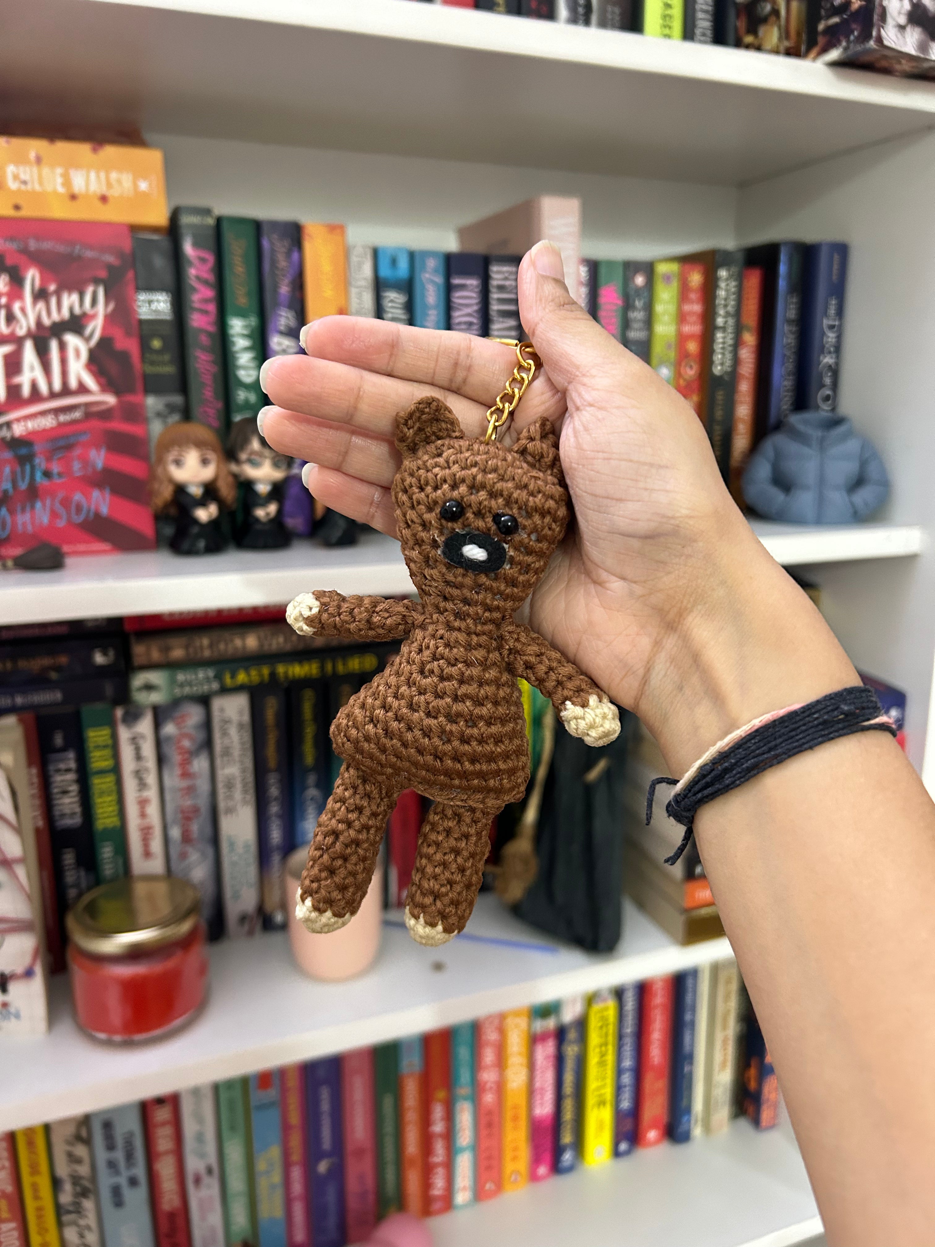 Mr. Bean Teddy Keychain