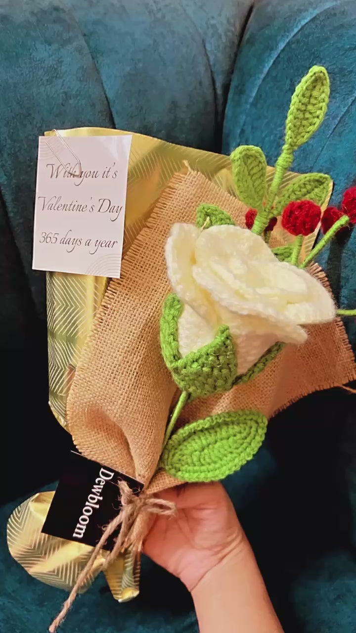 White Rose Bouquet